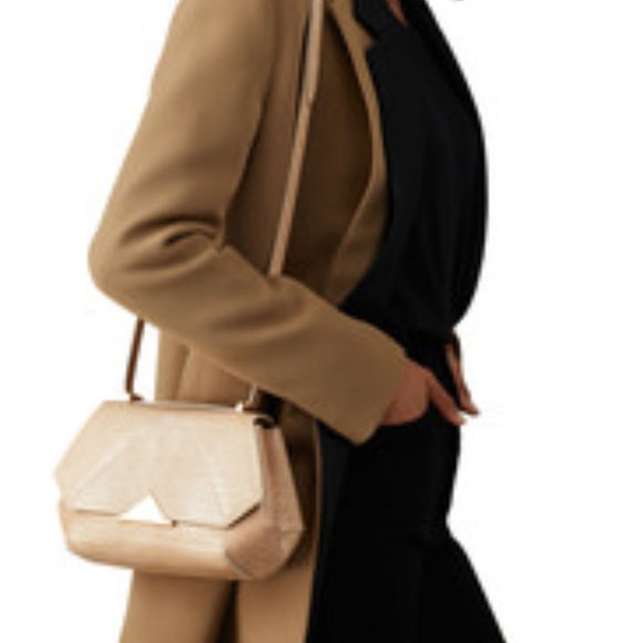 Maison Etnad Handbags - Maison Etnad Afrike 4.5 CREAM LIZZARD